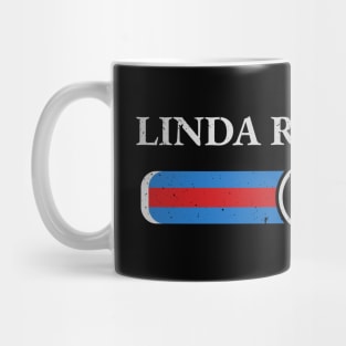 Graphic Linda Name Vintage Birthday Retro Gift Mug